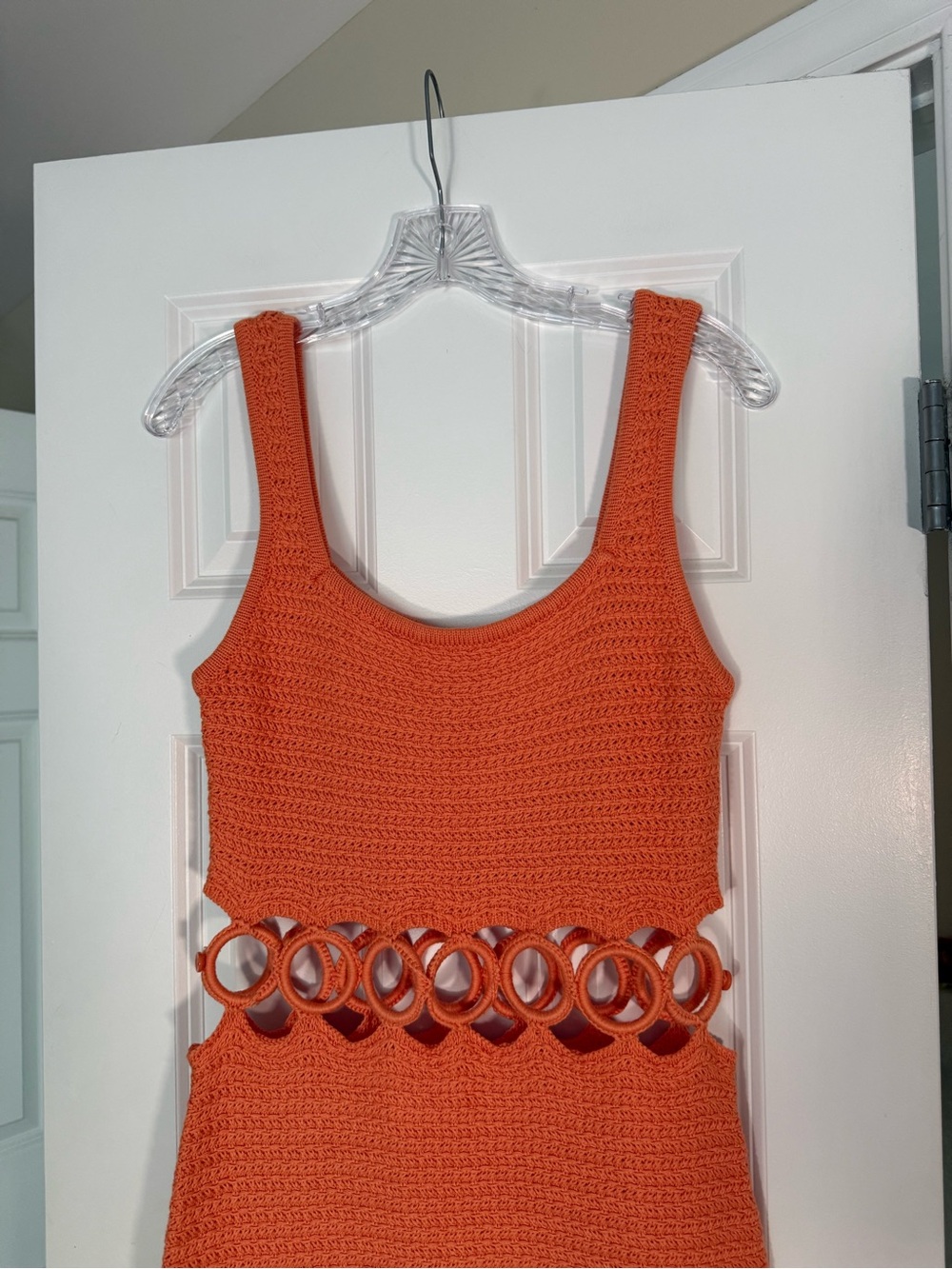 NWT 12th Tribe Crochet Cutout Maxi Dress - Picture 4 of 9